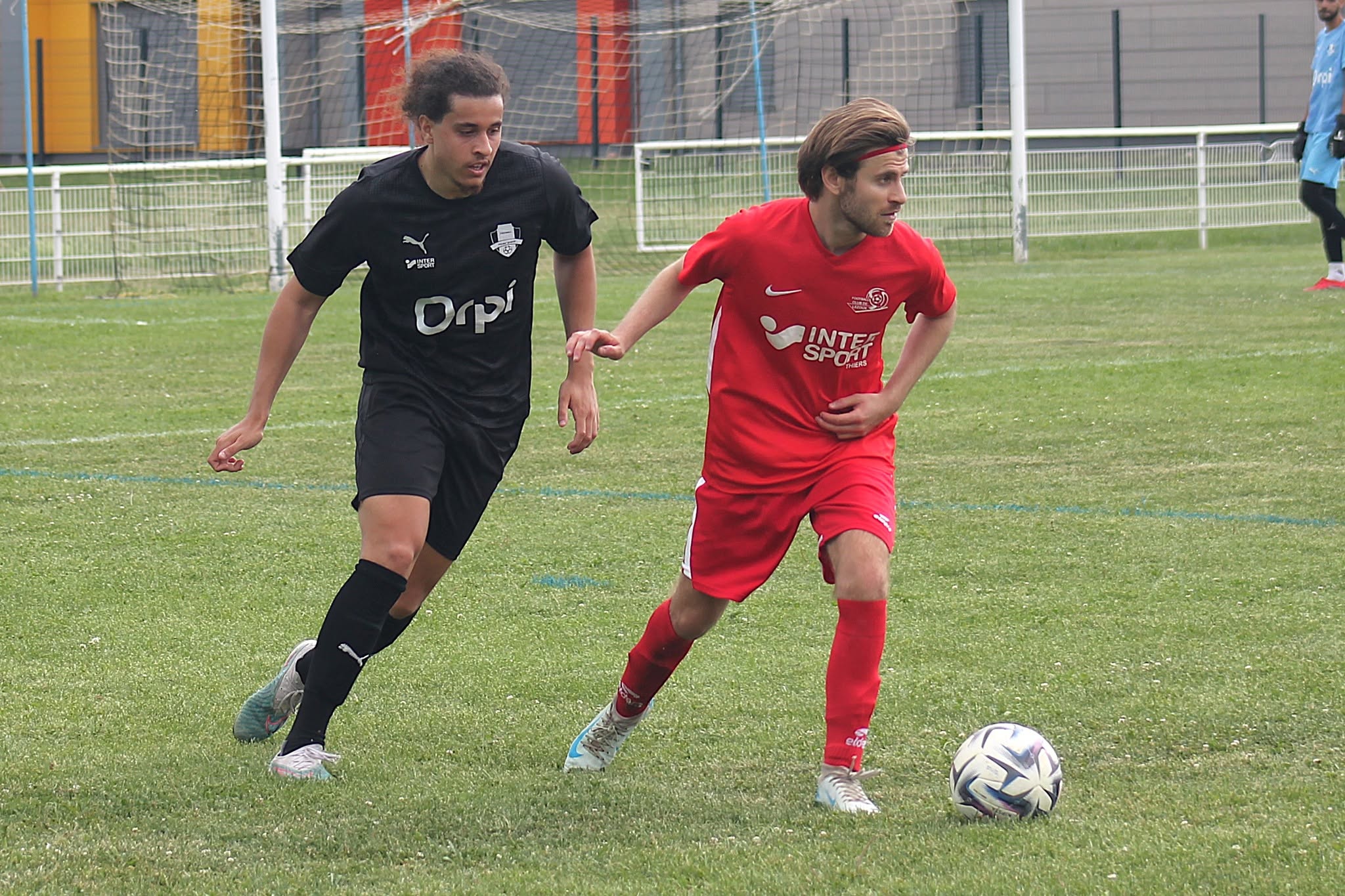 Action de match du FC Lezoux